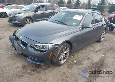 2018 BMW 330E Iperformance from USA, damaged, VIN WBA8E1C51JA762733